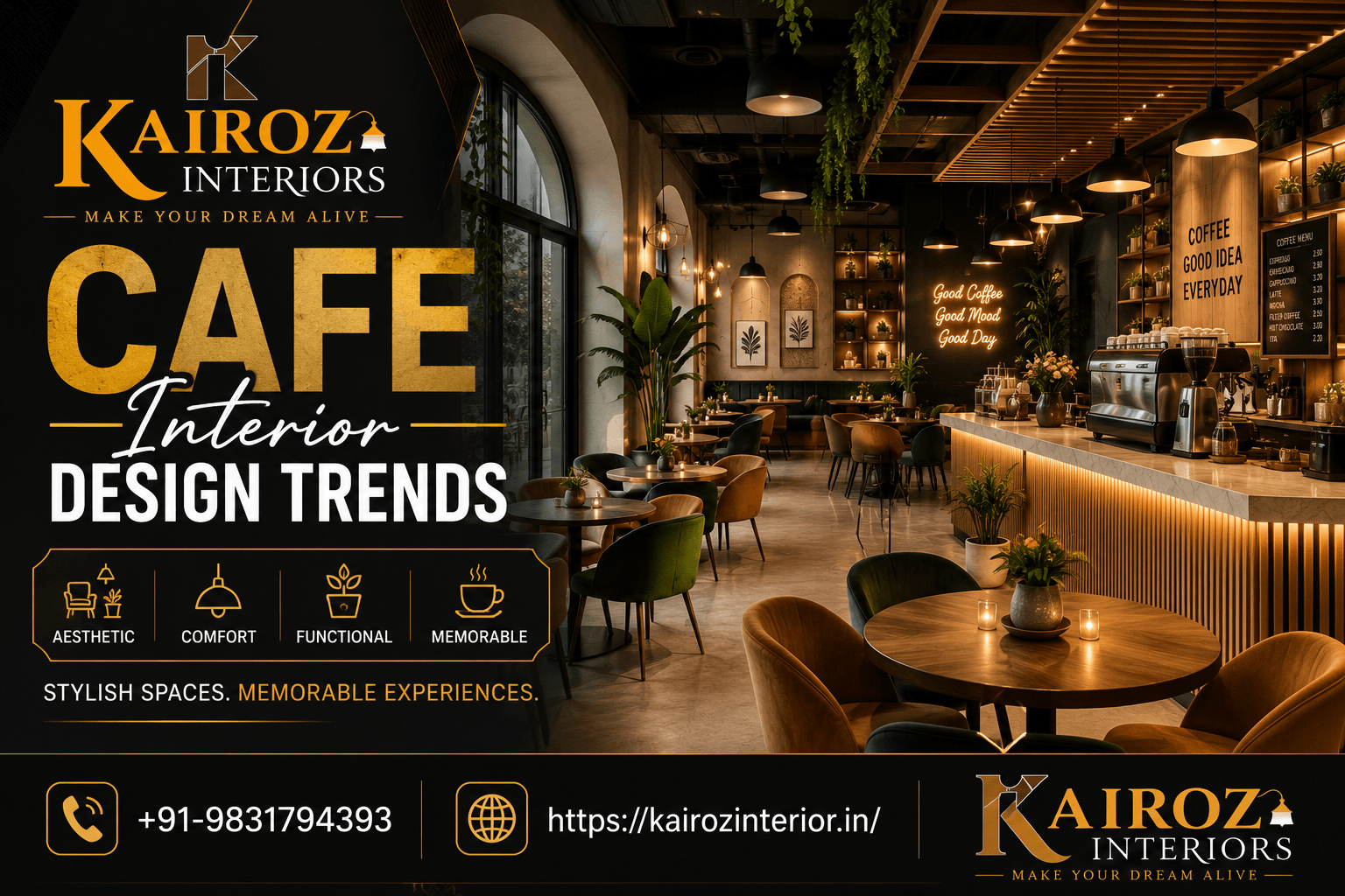 Cafe Interior Design Trends